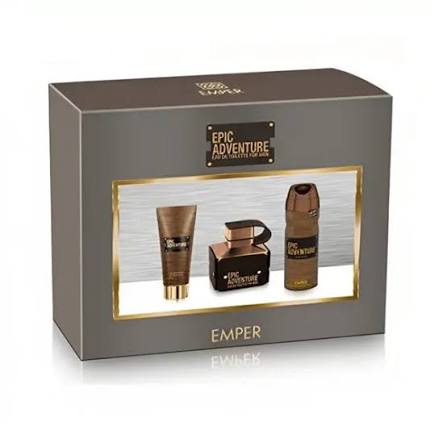 EMPER EPIC ADVENTURE MEN GIFT SET