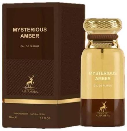 ALHAMBRA MYSTERIOUS AMBER EDP 80ML