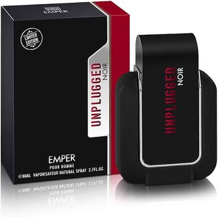 EMPER UNPLUGGED NOIR MEN EDT 80ML