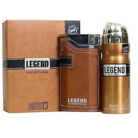 EMPER LEGEND MEN 100ML + DEO FREE
