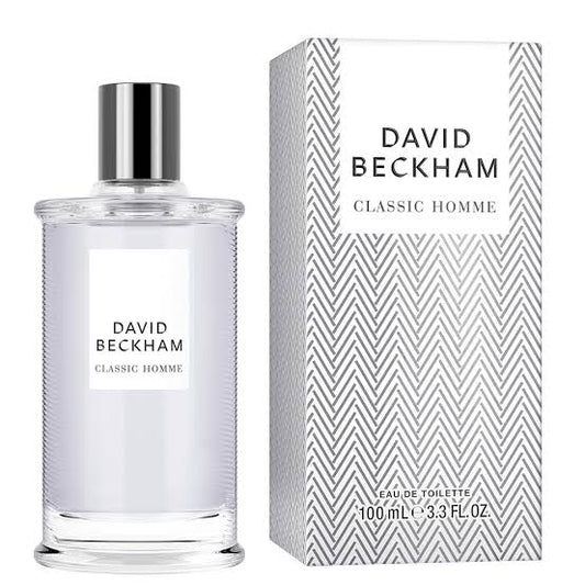 DAVID BECKHAM CLASSIC WHITE MEN EDT 100ML
