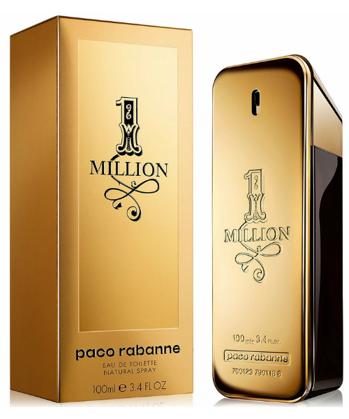 1 Million By Paco Rabanne For Men Eau De Toilette - Luxury Perfumes